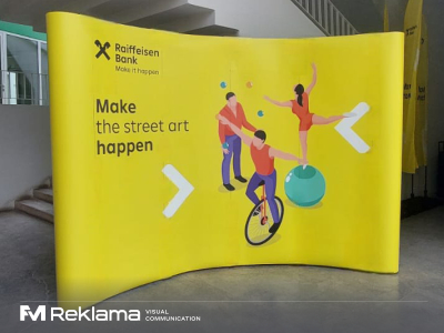 Raiffeisen Bank, Pop-up Raiffeisen Bank, Pop-up